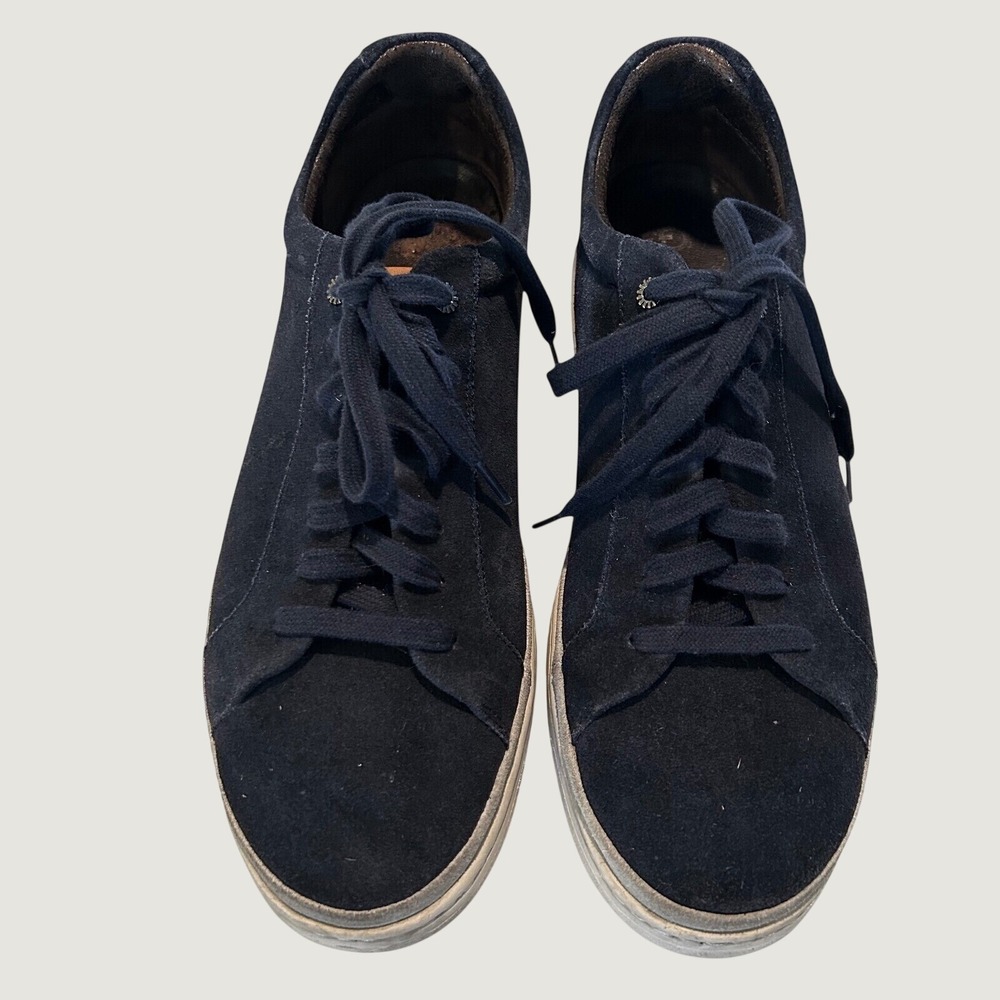 UGG Callie Mens Blue Suede Low Top Sneakers Size 11.5 US 45 EU Casual Shoes